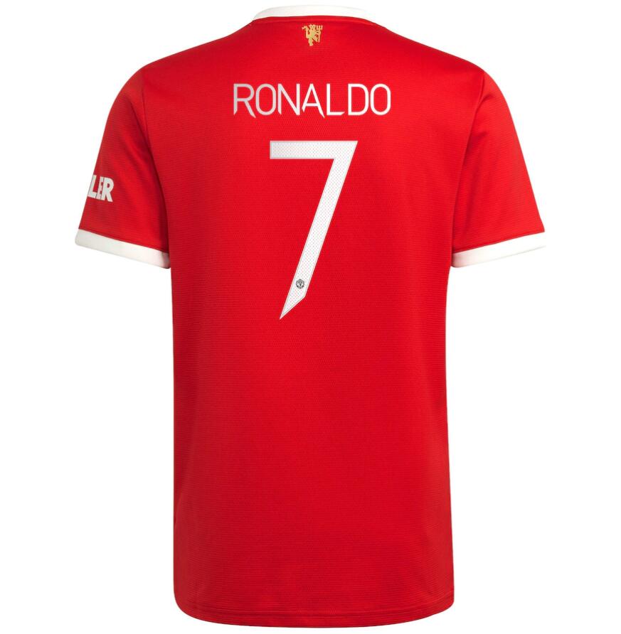 2021/22 Manchester United Champions League Home Kit Soccer Jersey Ronaldo #7